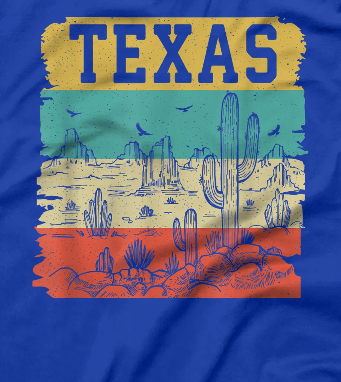 Vintage Distressed Texas State T-Shirt
