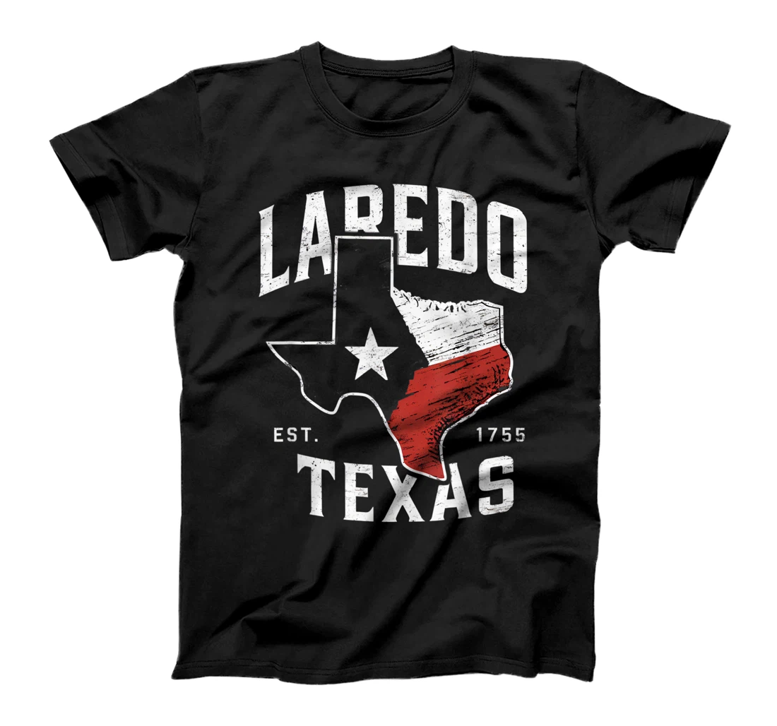 Laredo Texas TX Vintage State Flag | Est. 1775 T-Shirt