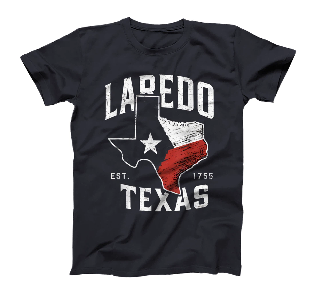 Laredo Texas TX Vintage State Flag | Est. 1775 T-Shirt
