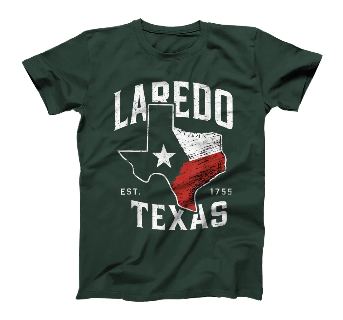 Laredo Texas TX Vintage State Flag | Est. 1775 T-Shirt