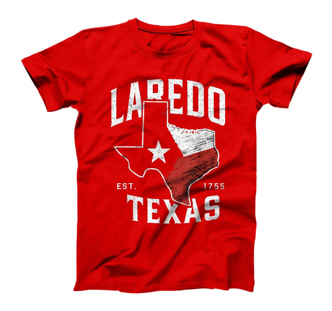 Laredo Texas TX Vintage State Flag | Est. 1775 T-Shirt