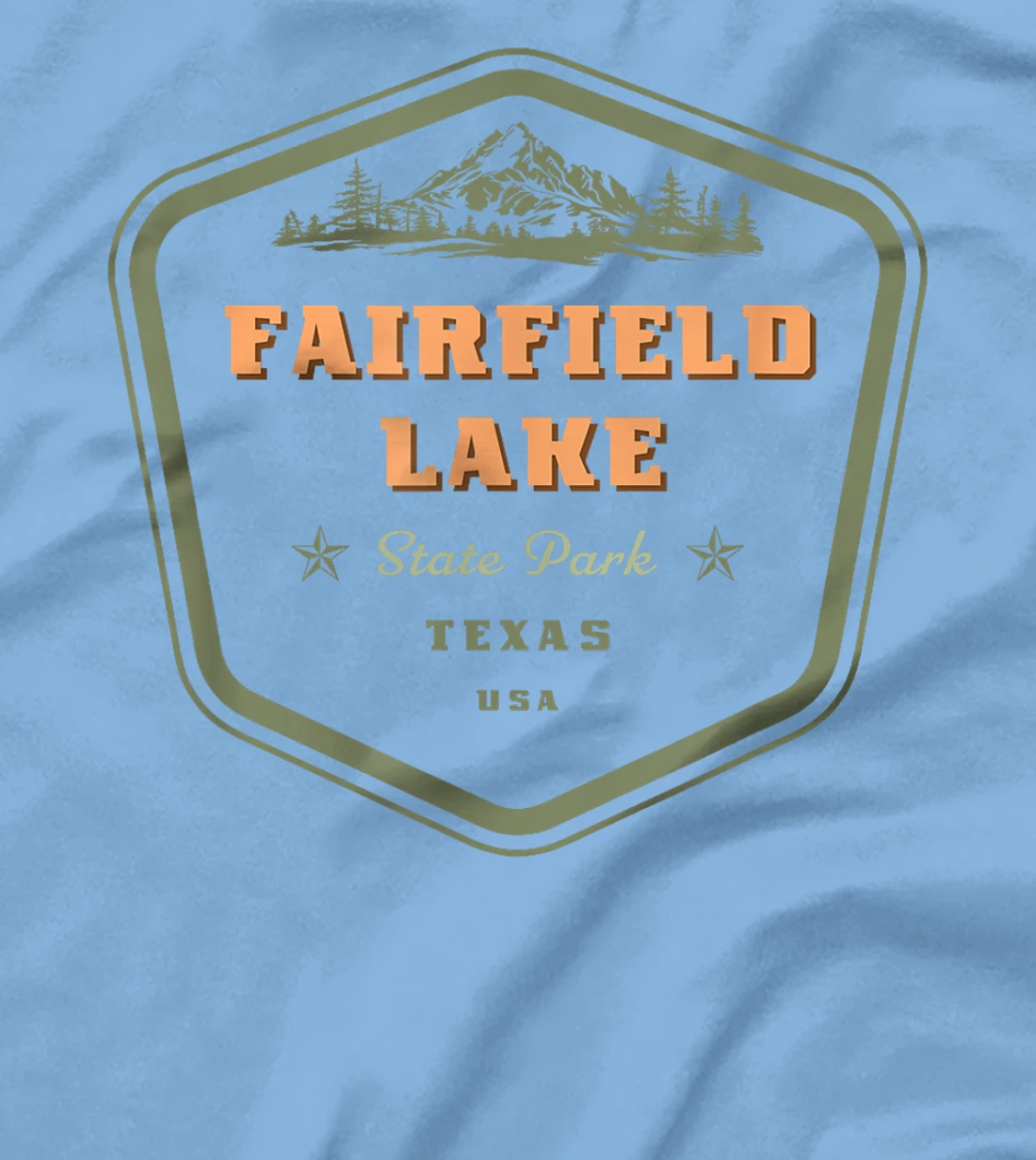 Fairfield Lake State Park Texas Retro Vintage T-Shirt