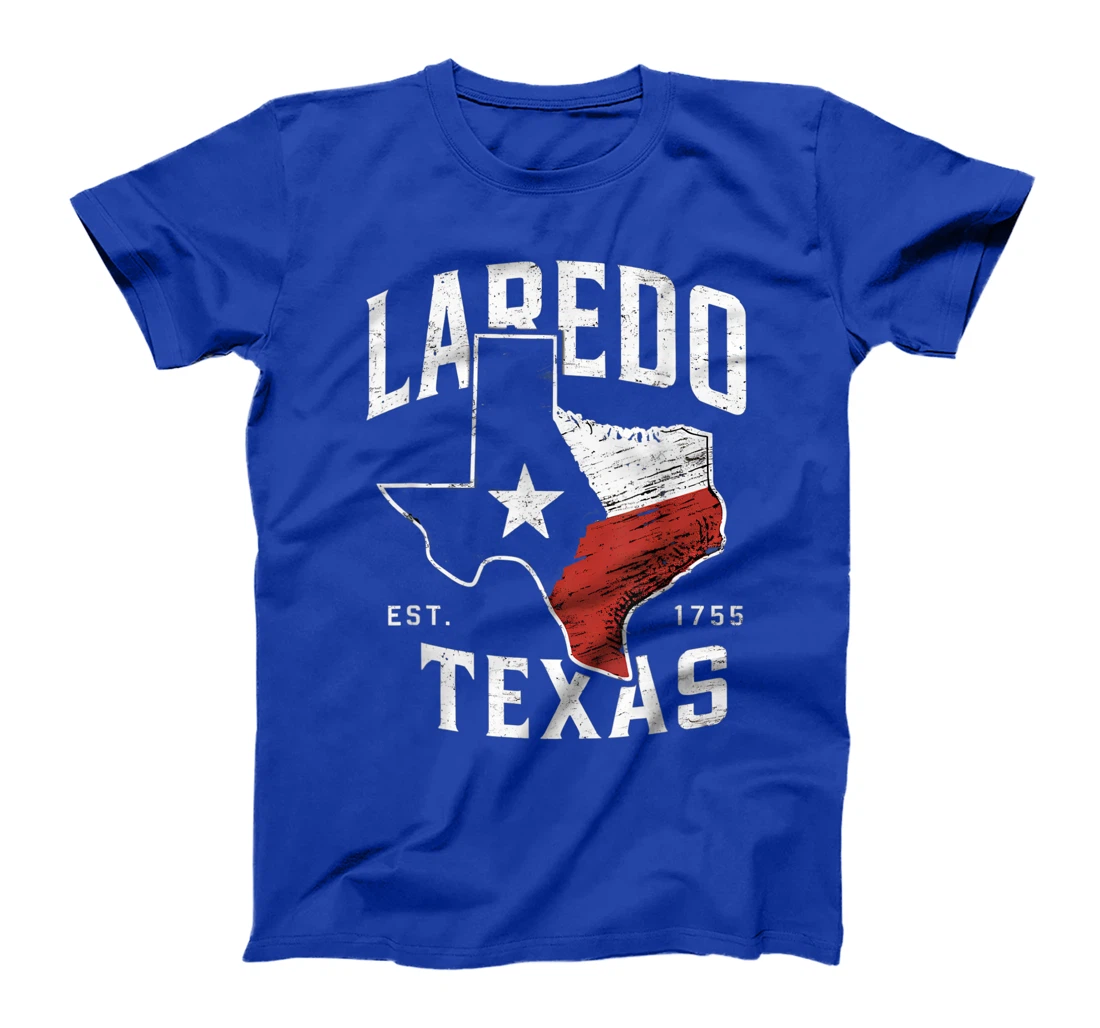 Laredo Texas TX Vintage State Flag | Est. 1775 T-Shirt