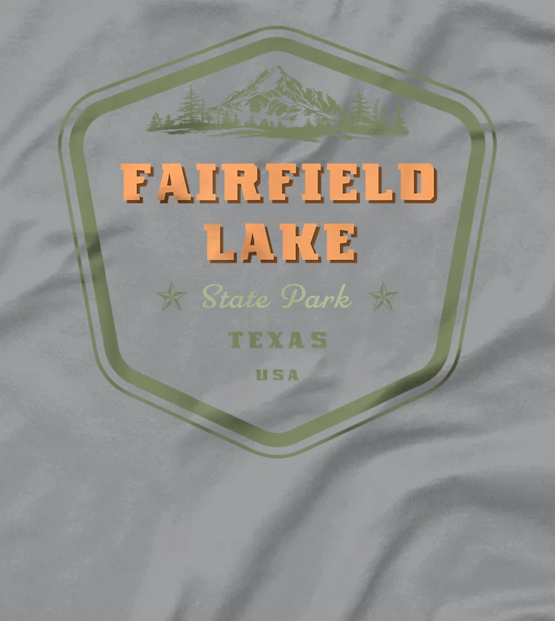 Fairfield Lake State Park Texas Retro Vintage T-Shirt