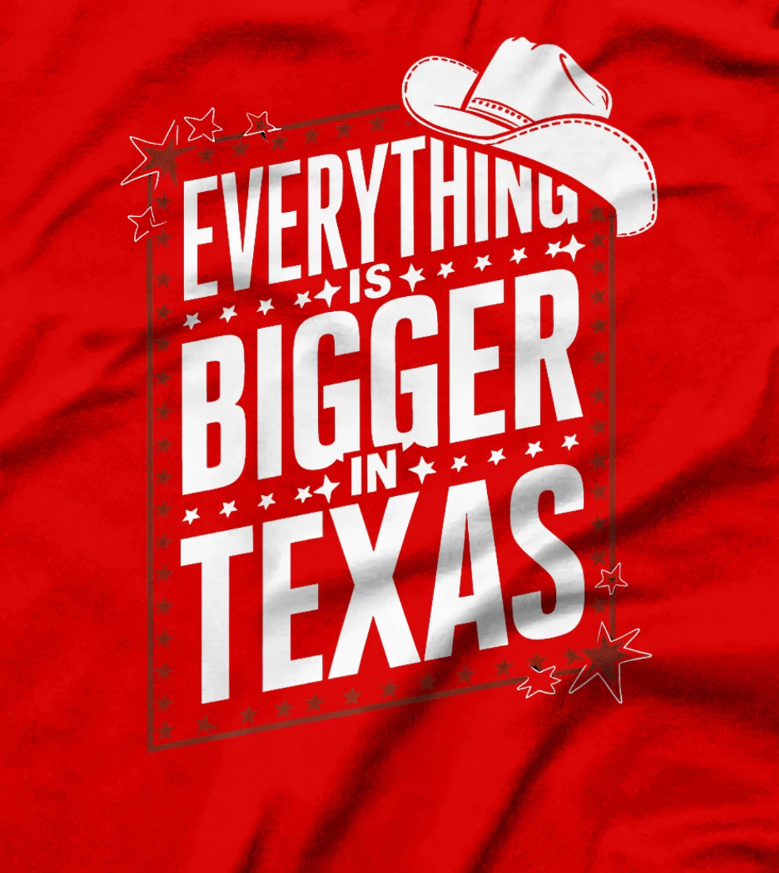 Texas Everything Is Bigger In Texas USA America Premium T-Shirt