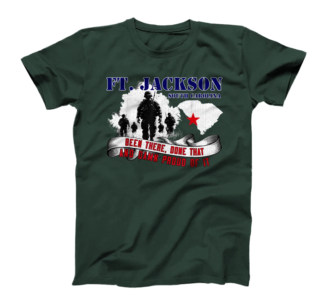 Fort Jackson South Carolina US Military Base Veterans Day T-Shirt