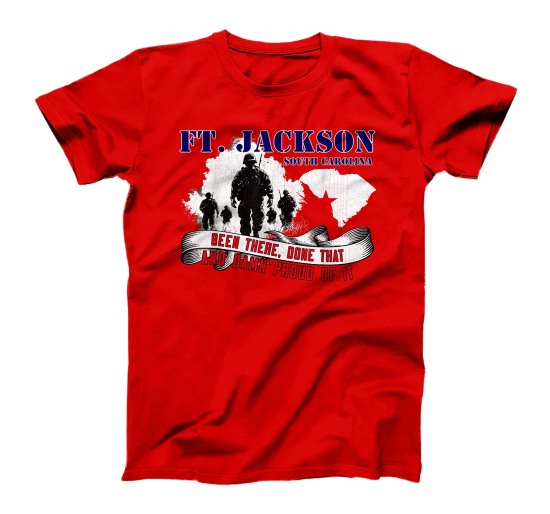 Fort Jackson South Carolina US Military Base Veterans Day T-Shirt