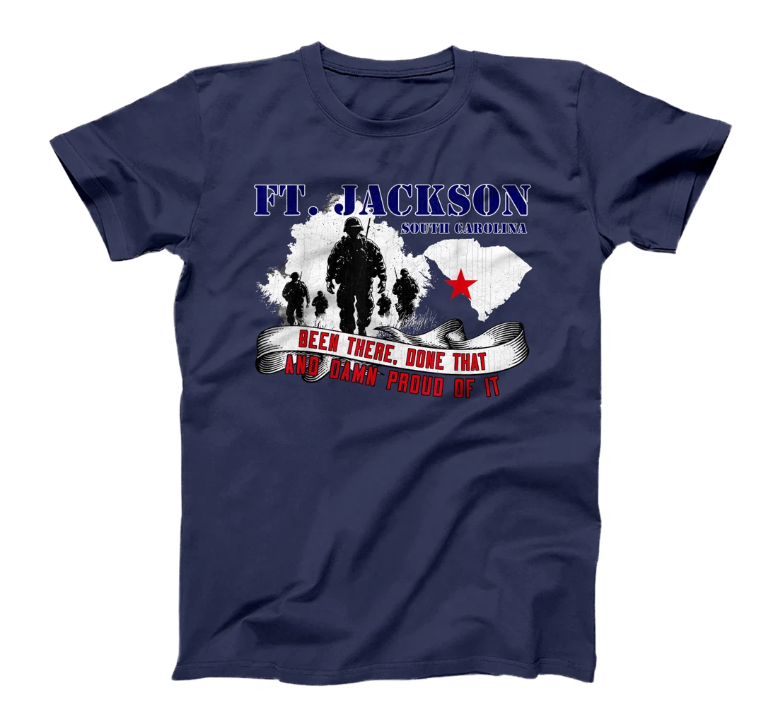 Fort Jackson South Carolina US Military Base Veterans Day T-Shirt