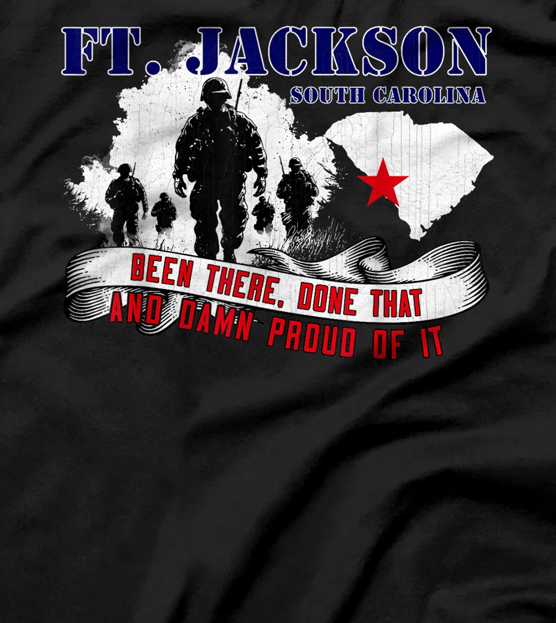 Fort Jackson South Carolina US Military Base Veterans Day T-Shirt