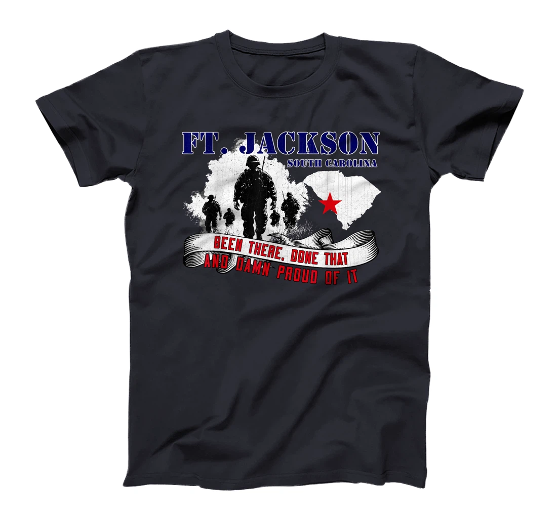Fort Jackson South Carolina US Military Base Veterans Day T-Shirt