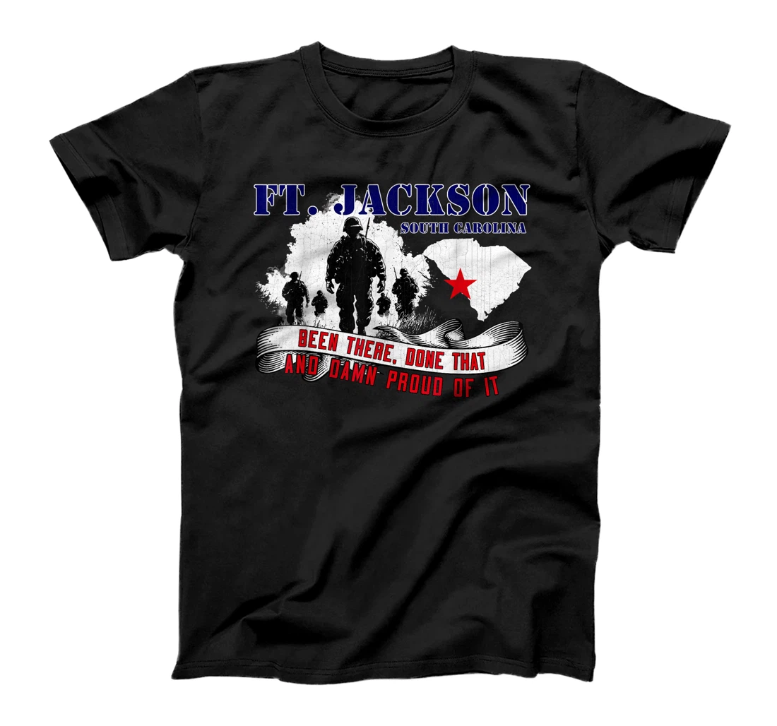 Fort Jackson South Carolina US Military Base Veterans Day T-Shirt