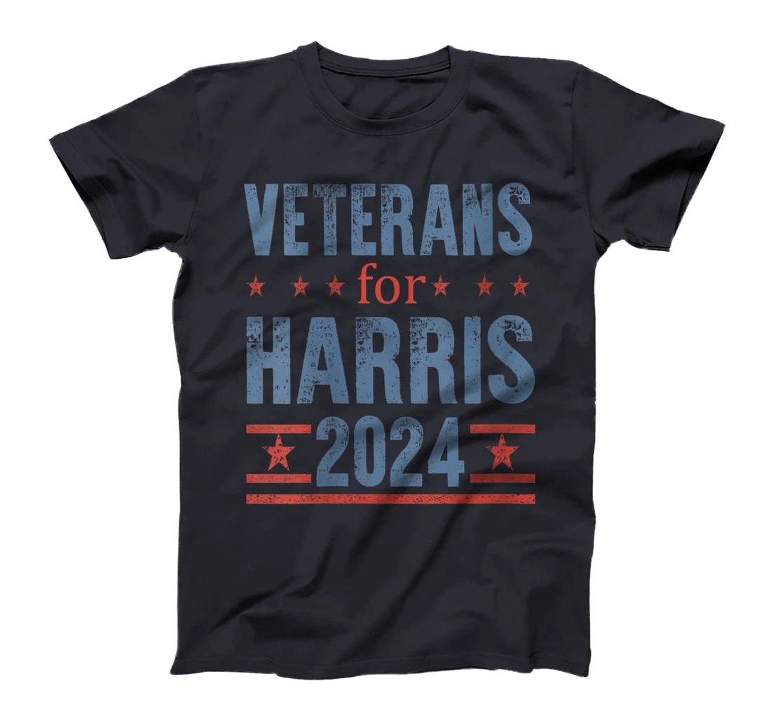 Womens Veterans For Harris 2024 Presidential Campaign T-Shirt