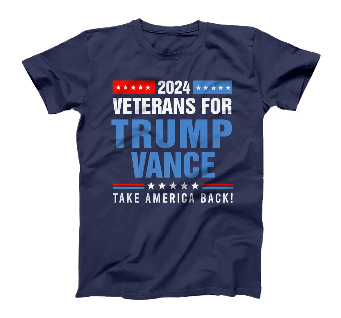 Veterans For Trump Vance 2024 Presidential Campaign Premium T-Shirt