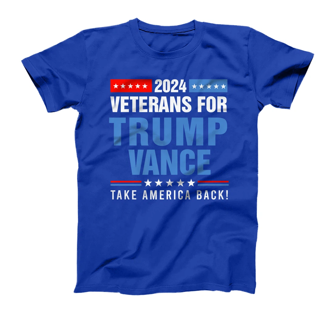 Veterans For Trump Vance 2024 Presidential Campaign Premium T-Shirt