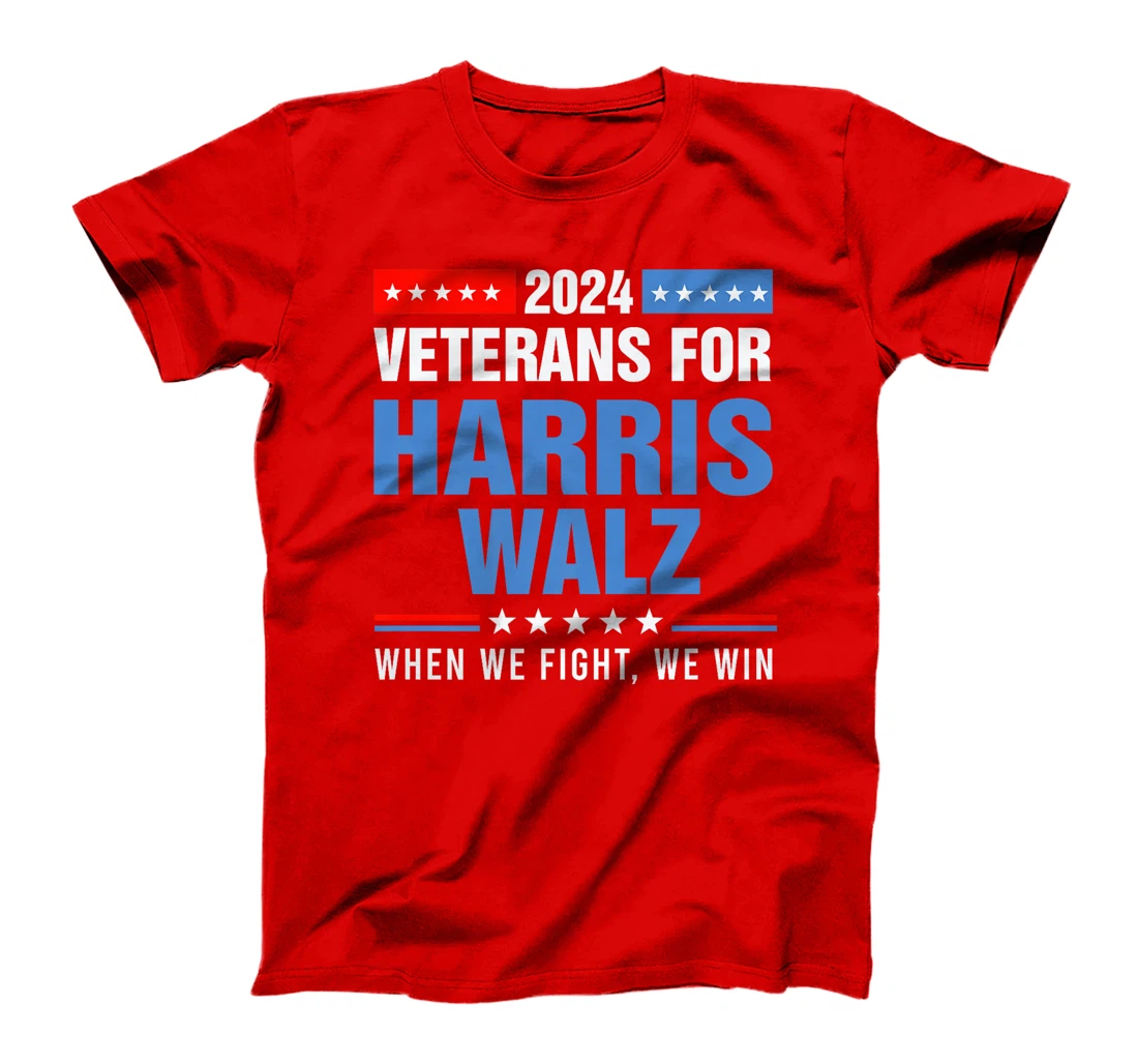 Veterans For Harris Walz 2024 Presidential Campaign Premium T-Shirt