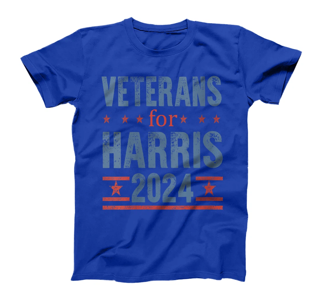 Womens Veterans For Harris 2024 Presidential Campaign T-Shirt