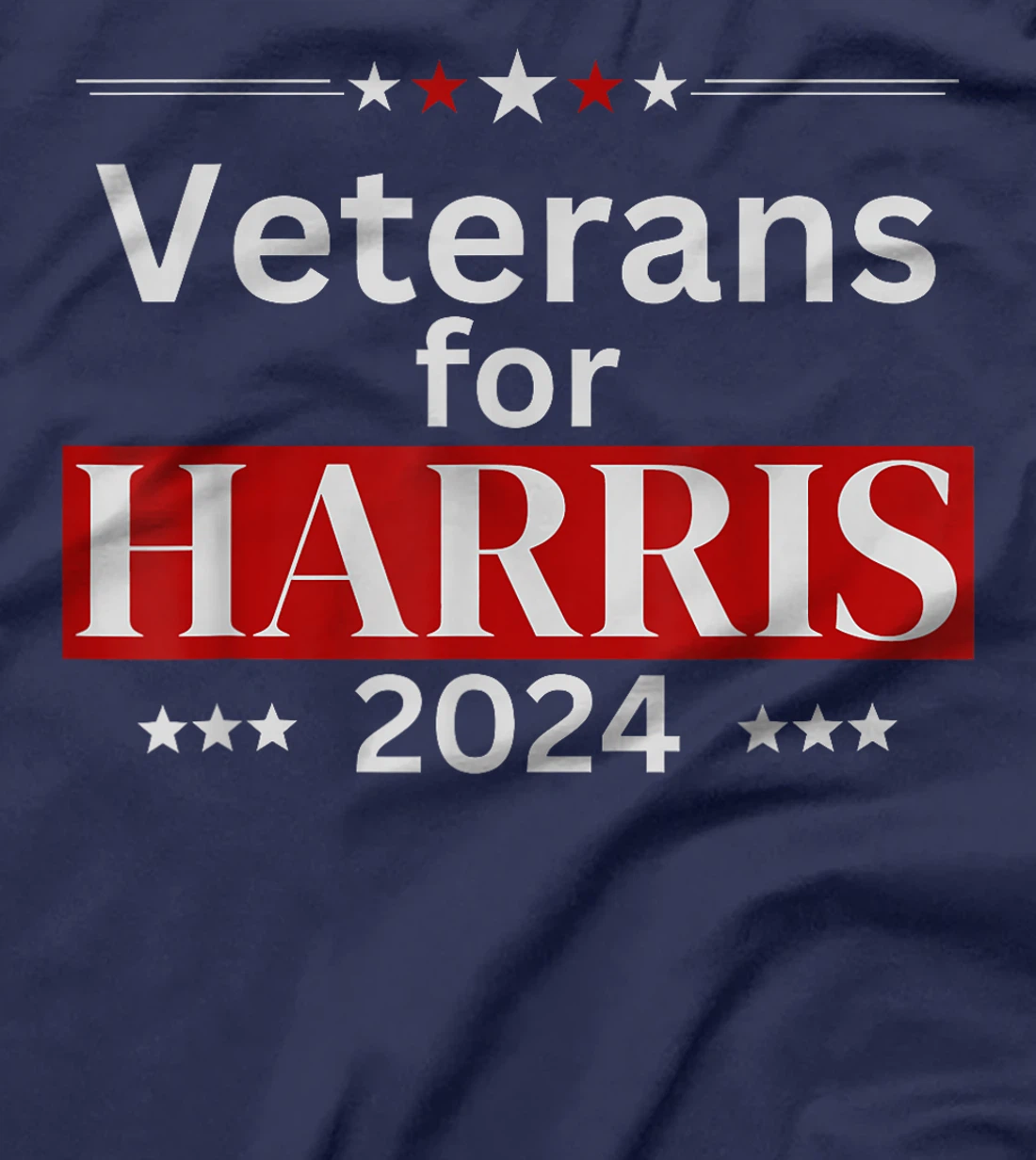 Veterans for Harris 2024 Walz 2024 Vote Harris Waltz T-Shirt