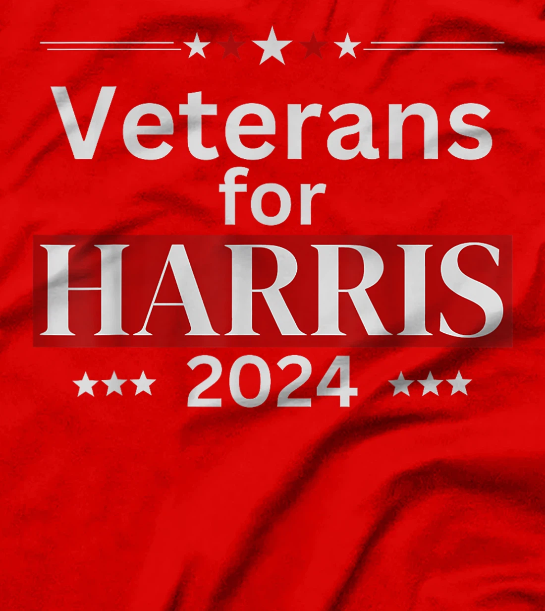Veterans for Harris 2024 Walz 2024 Vote Harris Waltz T-Shirt