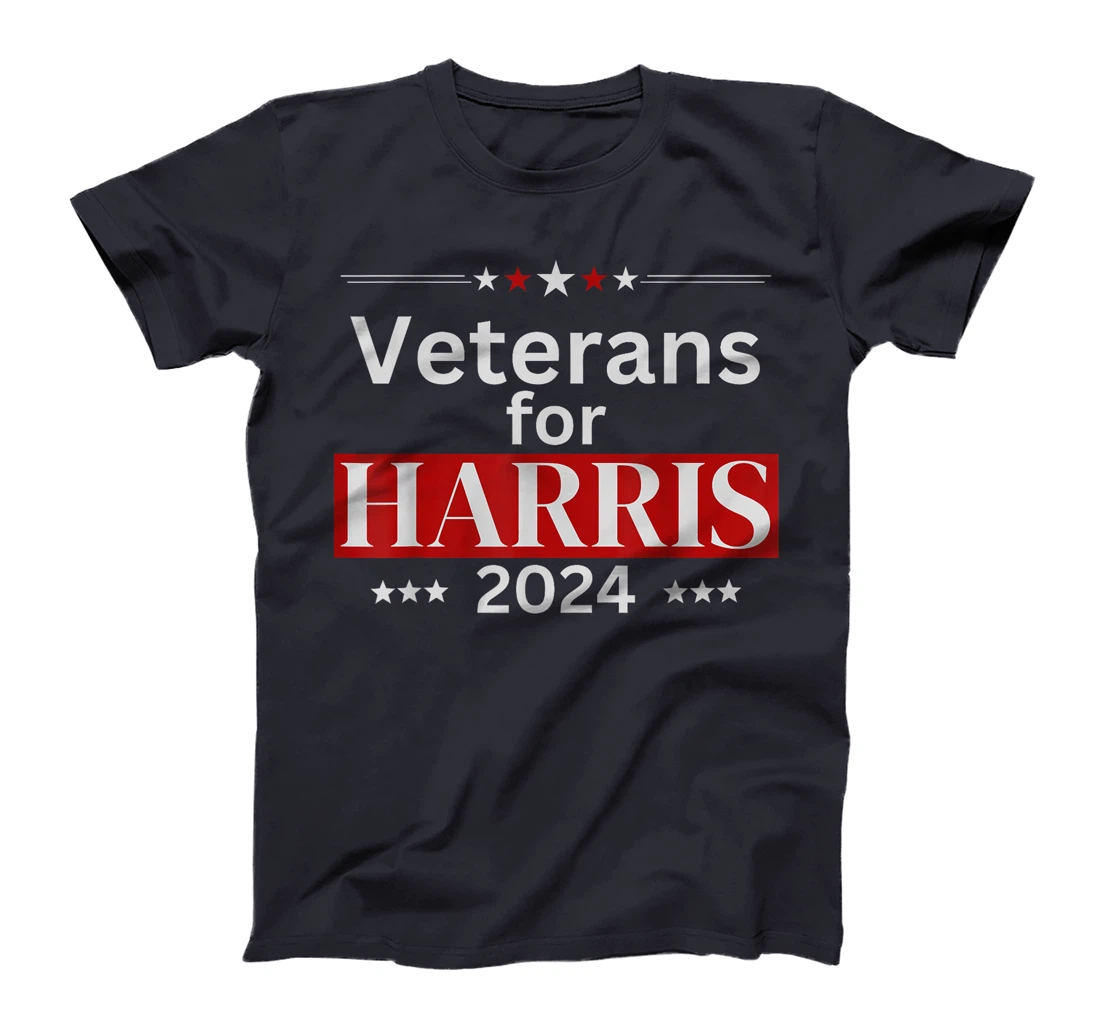 Veterans for Harris 2024 Walz 2024 Vote Harris Waltz T-Shirt