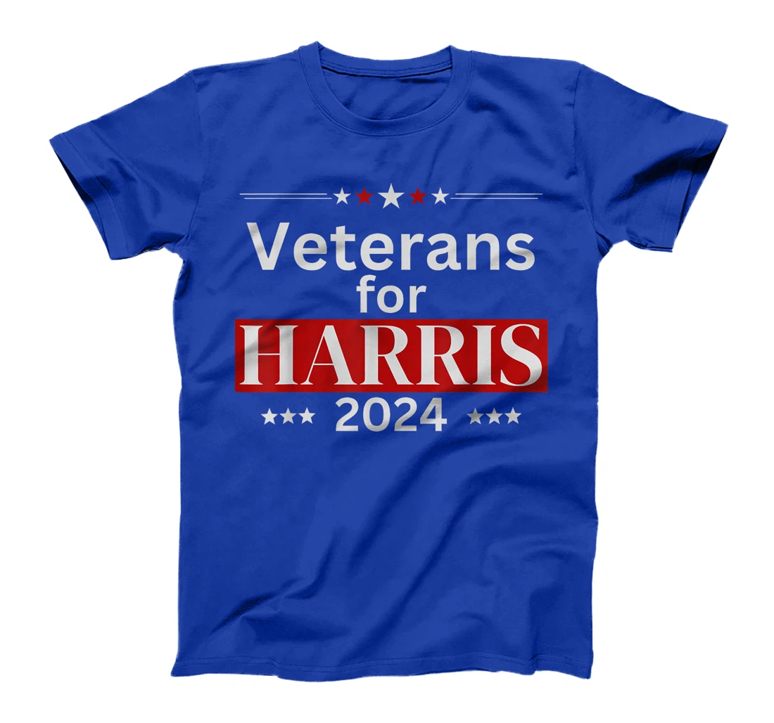 Veterans for Harris 2024 Walz 2024 Vote Harris Waltz T-Shirt