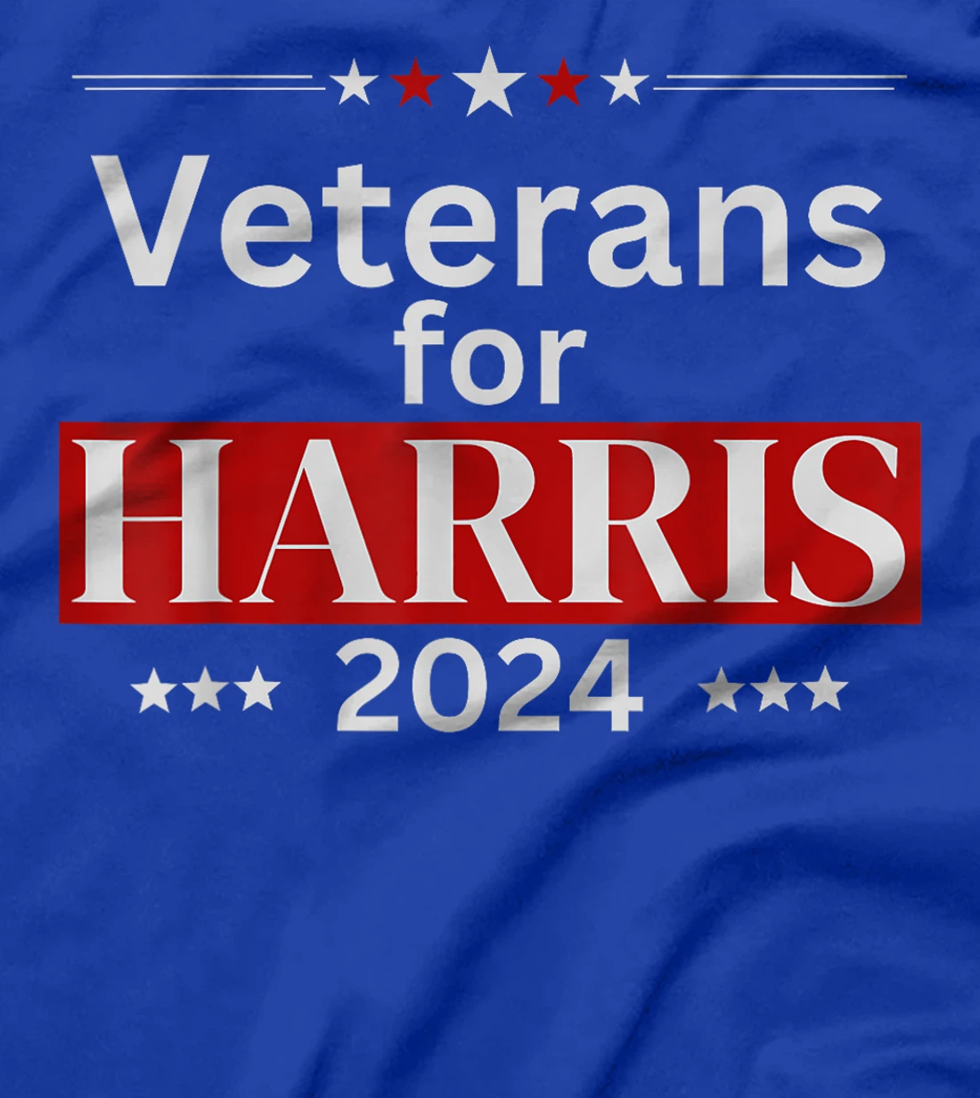 Veterans for Harris 2024 Walz 2024 Vote Harris Waltz T-Shirt