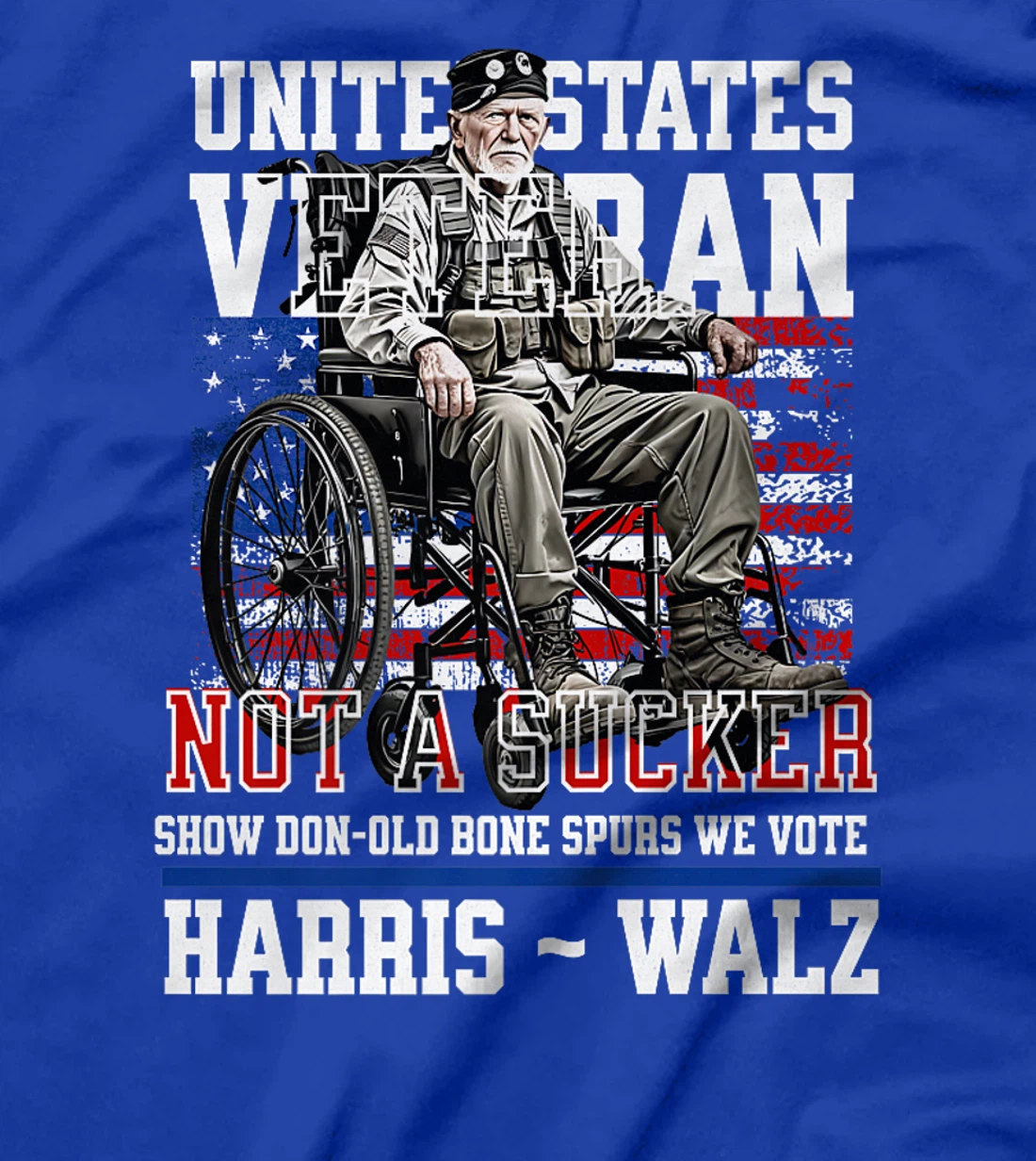 Veterans for Harris Walz 2024 Vietnam Vets against Trump Premium T-Shirt