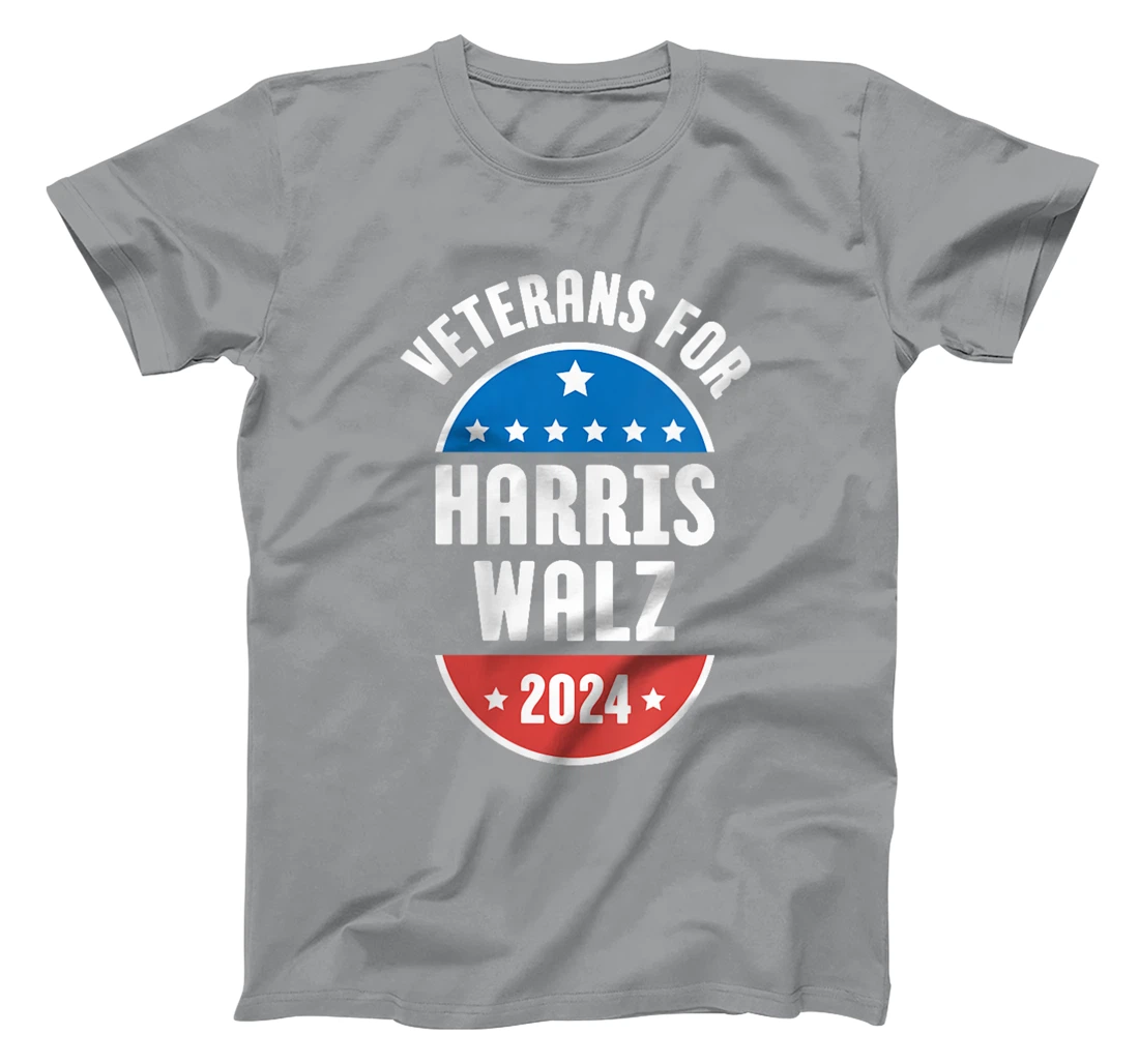 Womens Veterans For Harris Walz 2024 T-Shirt