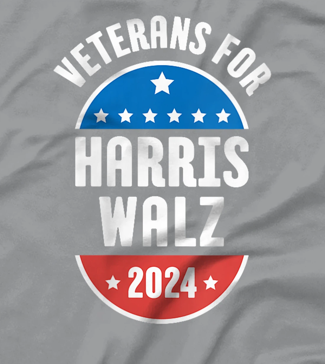 Womens Veterans For Harris Walz 2024 T-Shirt