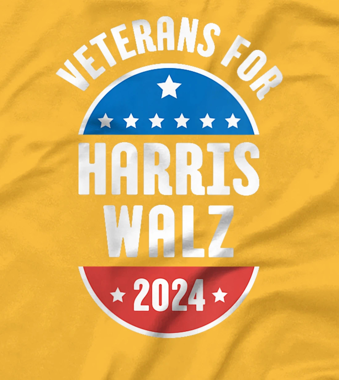Womens Veterans For Harris Walz 2024 T-Shirt