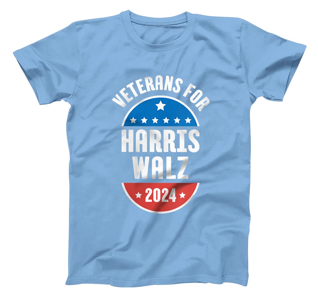 Womens Veterans For Harris Walz 2024 T-Shirt