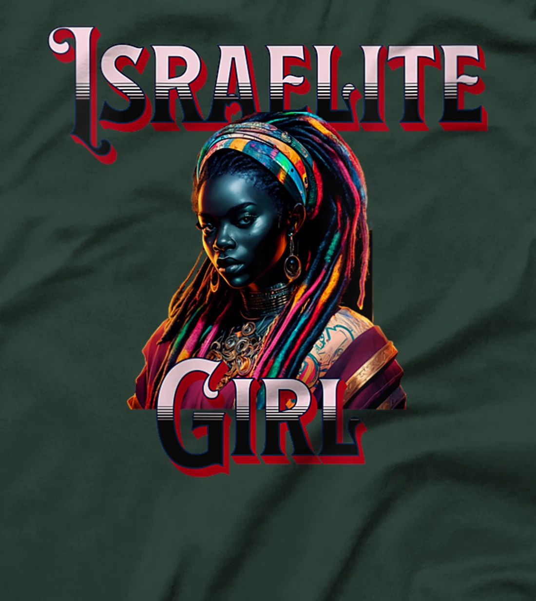 Womens Israelite Girl - Women Of The Hebrew Israelite Faith T-Shirt