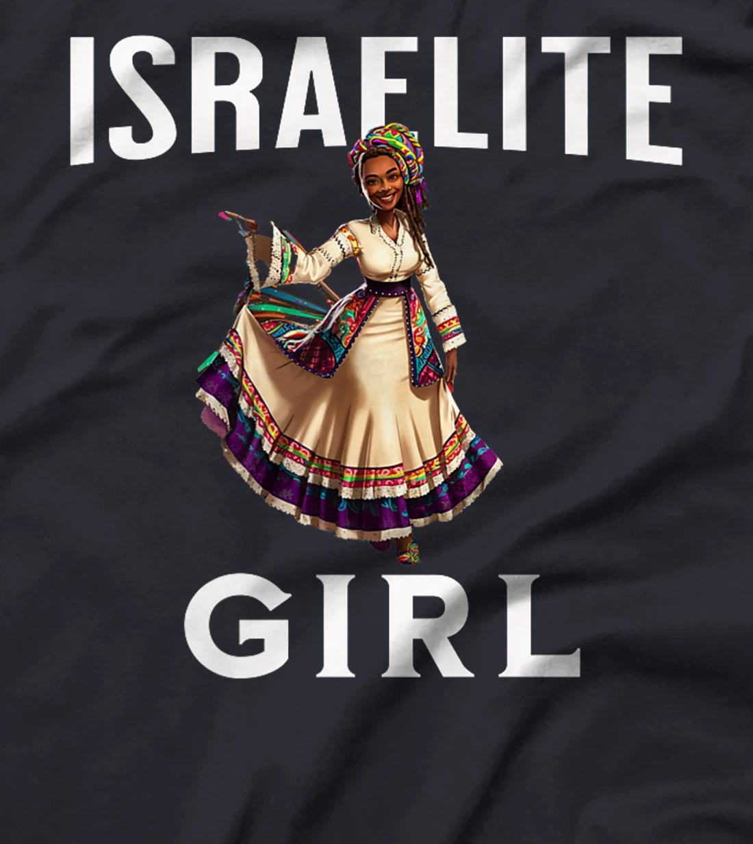 Israelite Girl - Women Of The Hebrew Israelite Faith Premium T-Shirt
