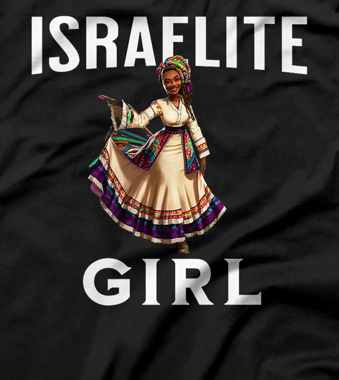 Israelite Girl - Women Of The Hebrew Israelite Faith Premium T-Shirt