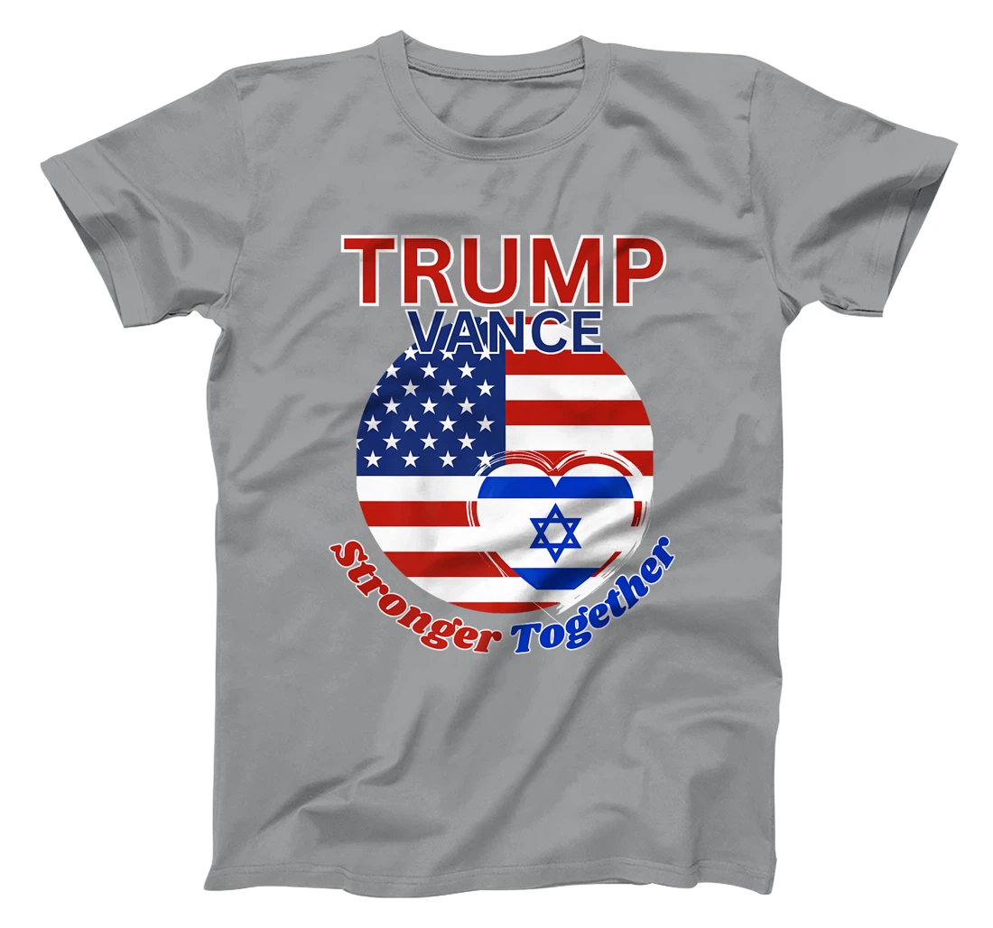 Trump Vance 2024 Republican President Election Pro Israel Premium T-Shirt