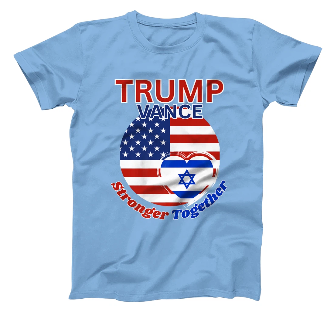 Trump Vance 2024 Republican President Election Pro Israel Premium T-Shirt