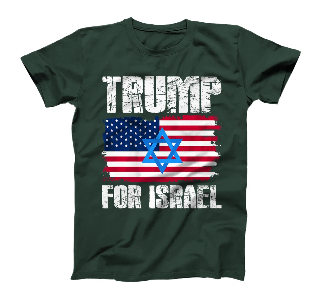 Trump For Israel Republican Jewish Jews Donald Trump Voter Premium T-Shirt