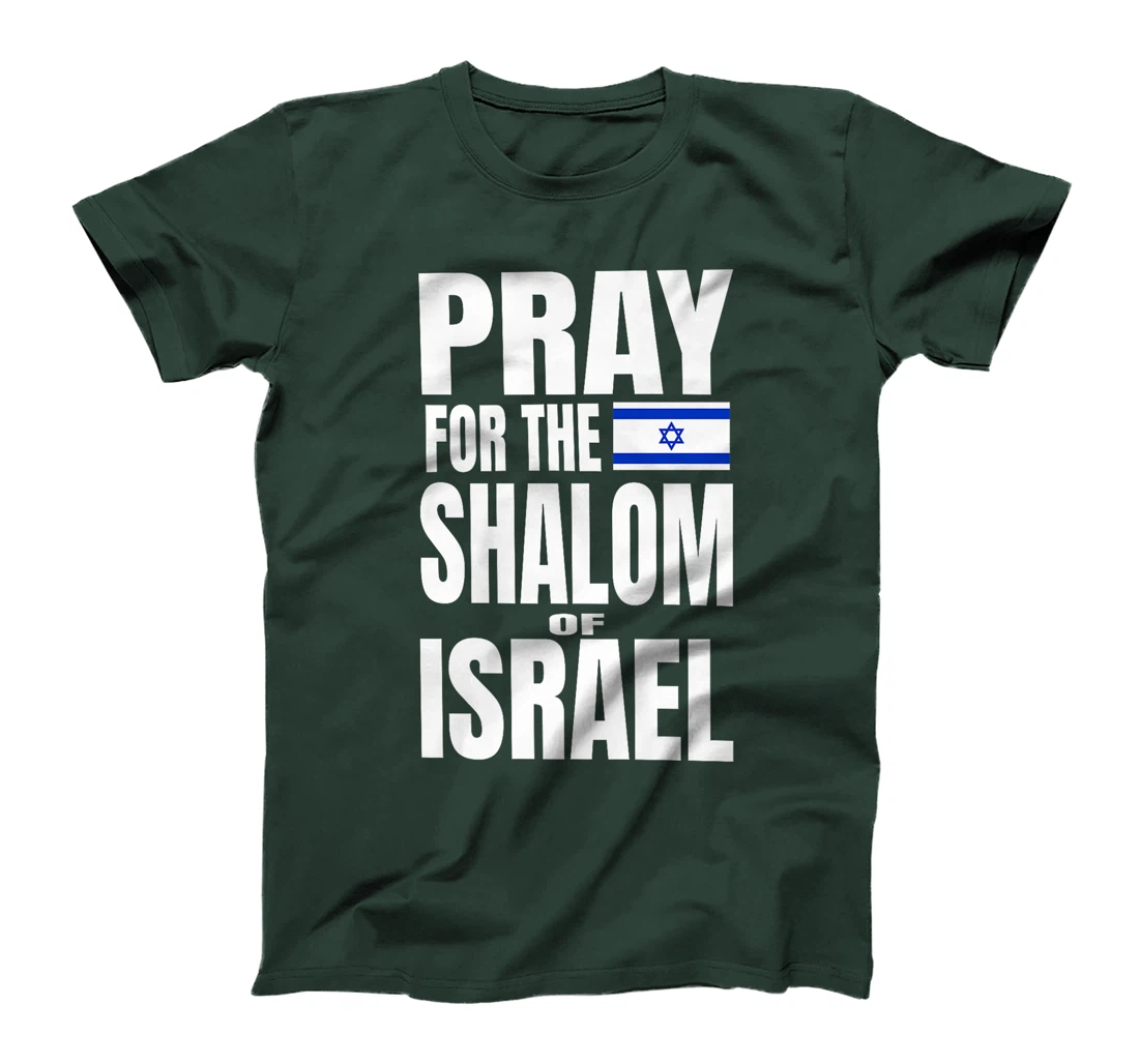 Pray for the Shalom of Israel Premium T-Shirt