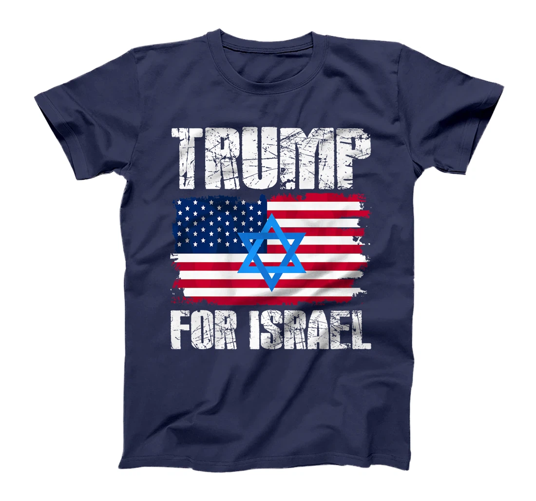 Trump For Israel Republican Jewish Jews Donald Trump Voter Premium T-Shirt