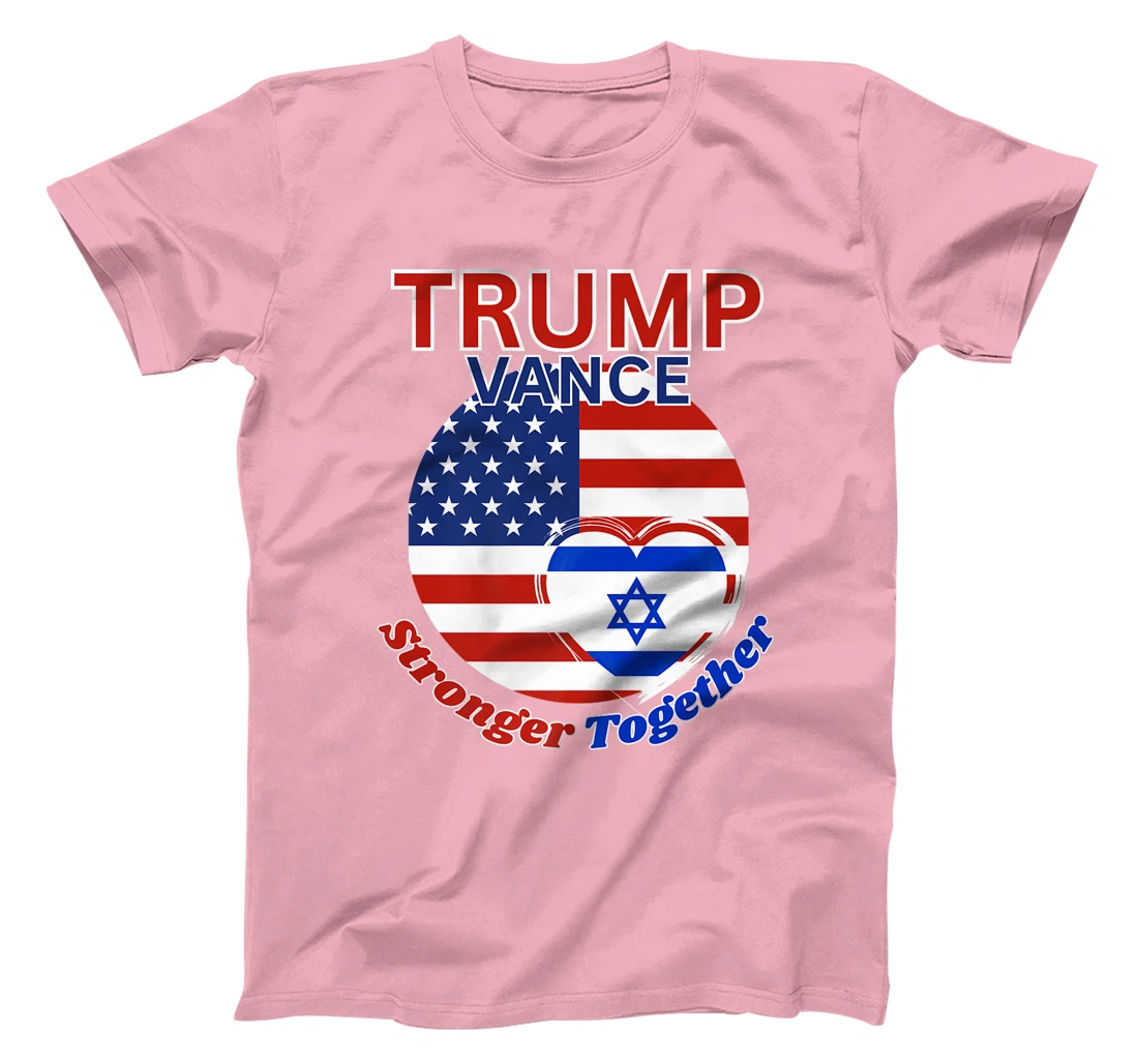Trump Vance 2024 Republican President Election Pro Israel Premium T-Shirt