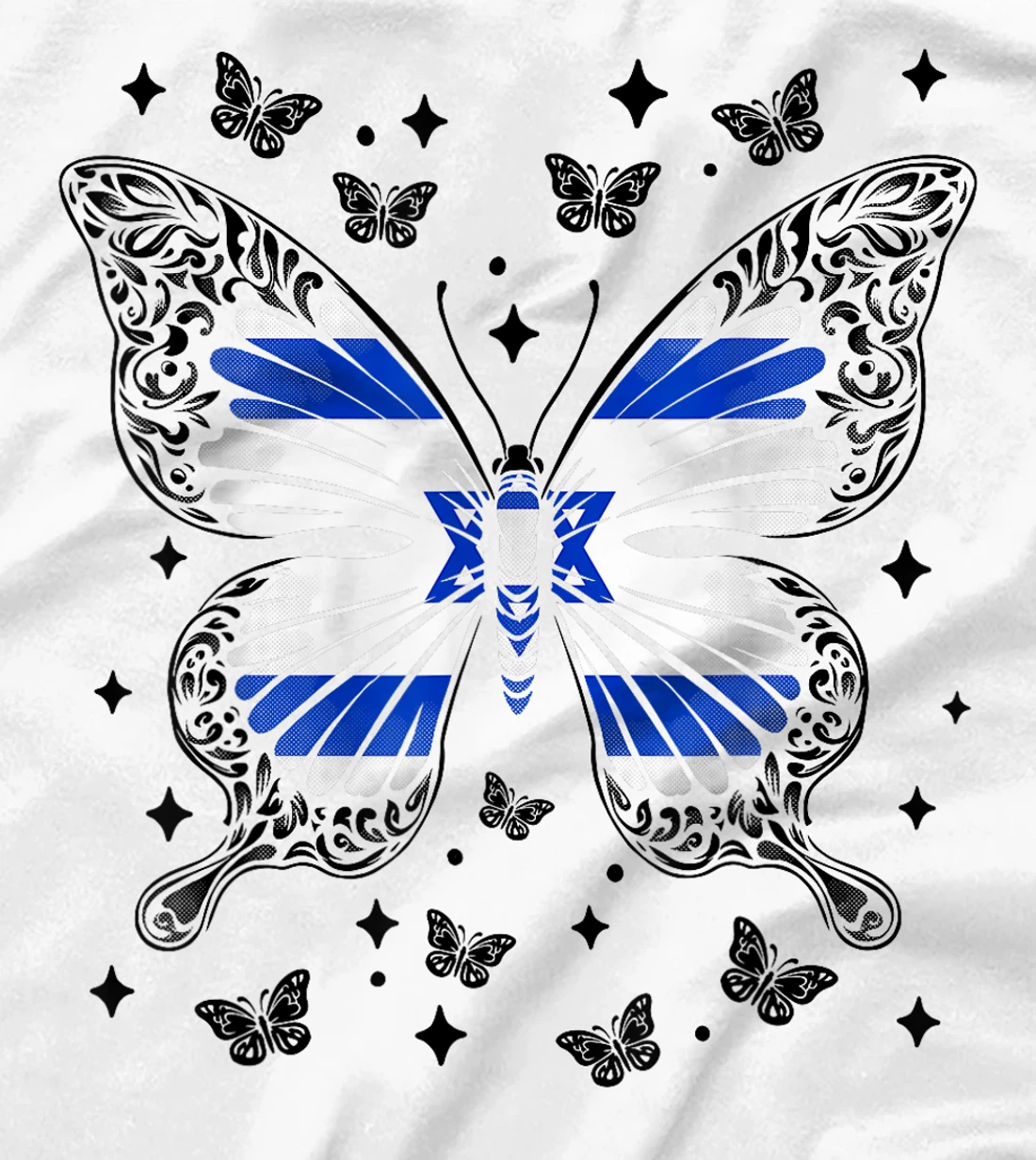 Israeli Butterfly Israel T-Shirt