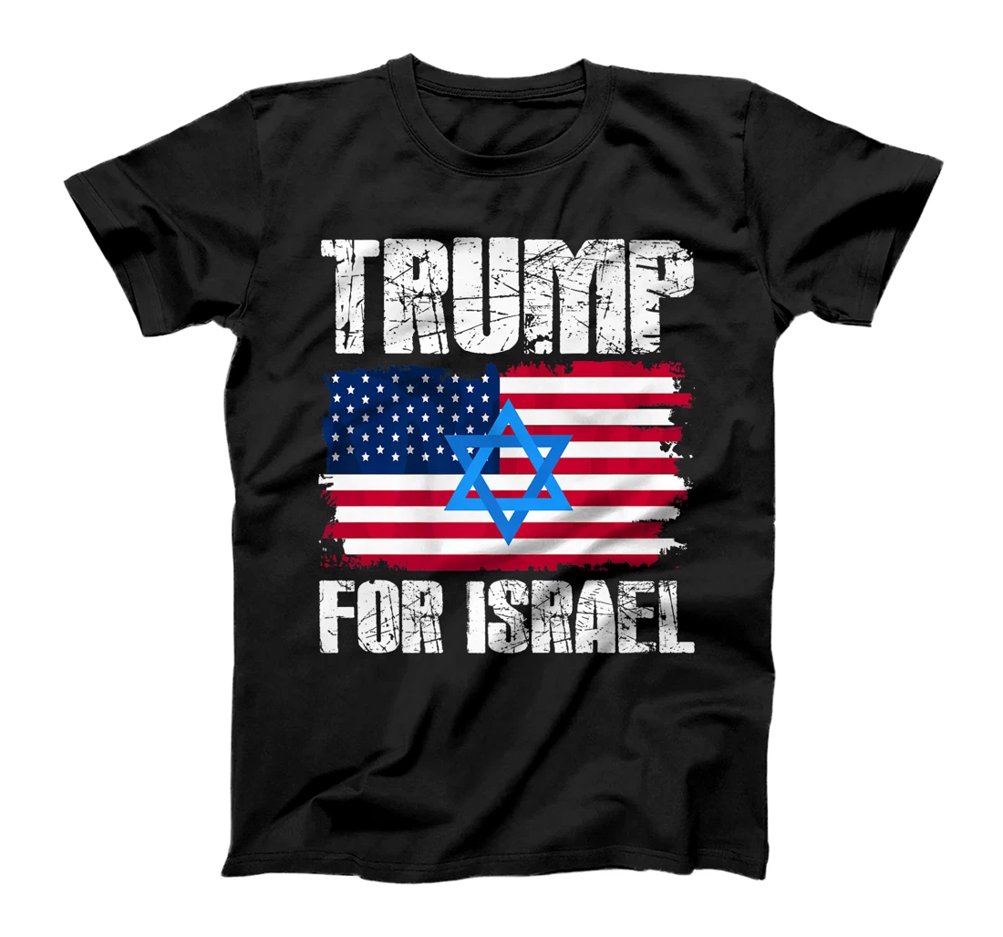 Trump For Israel Republican Jewish Jews Donald Trump Voter Premium T-Shirt