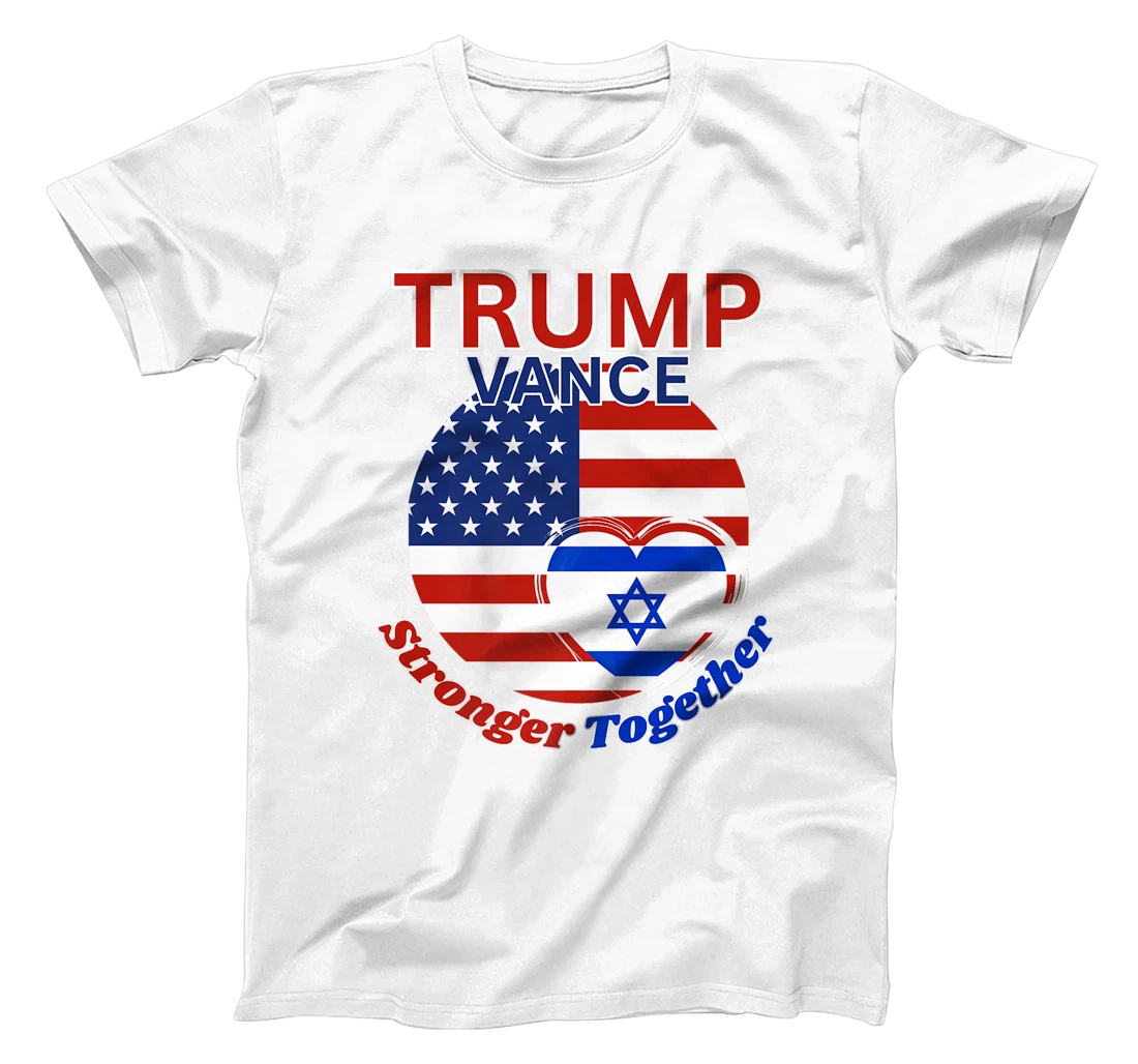 Trump Vance 2024 Republican President Election Pro Israel Premium T-Shirt