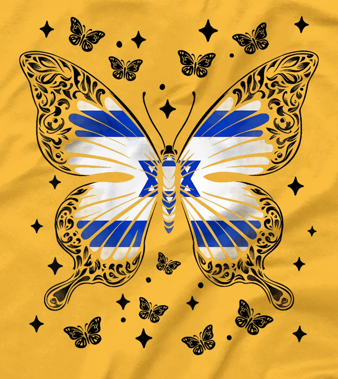 Israeli Butterfly Israel T-Shirt