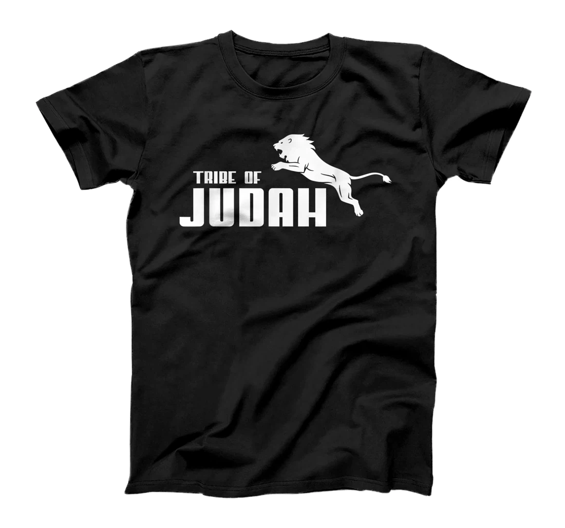 Tribe of Judah Lion Jumping Lion Of Zion Hebrew Israelite T-Shirt