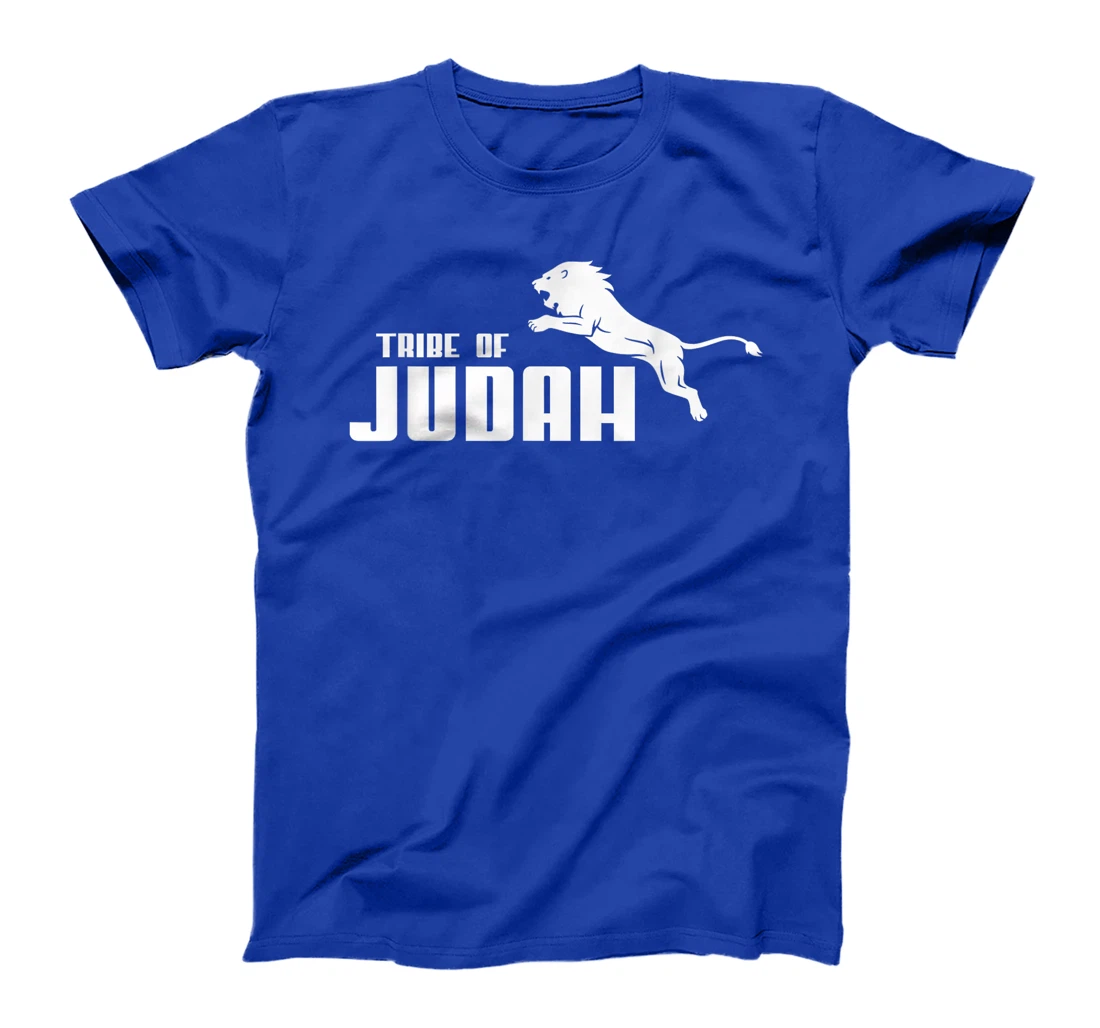 Tribe of Judah Lion Jumping Lion Of Zion Hebrew Israelite T-Shirt