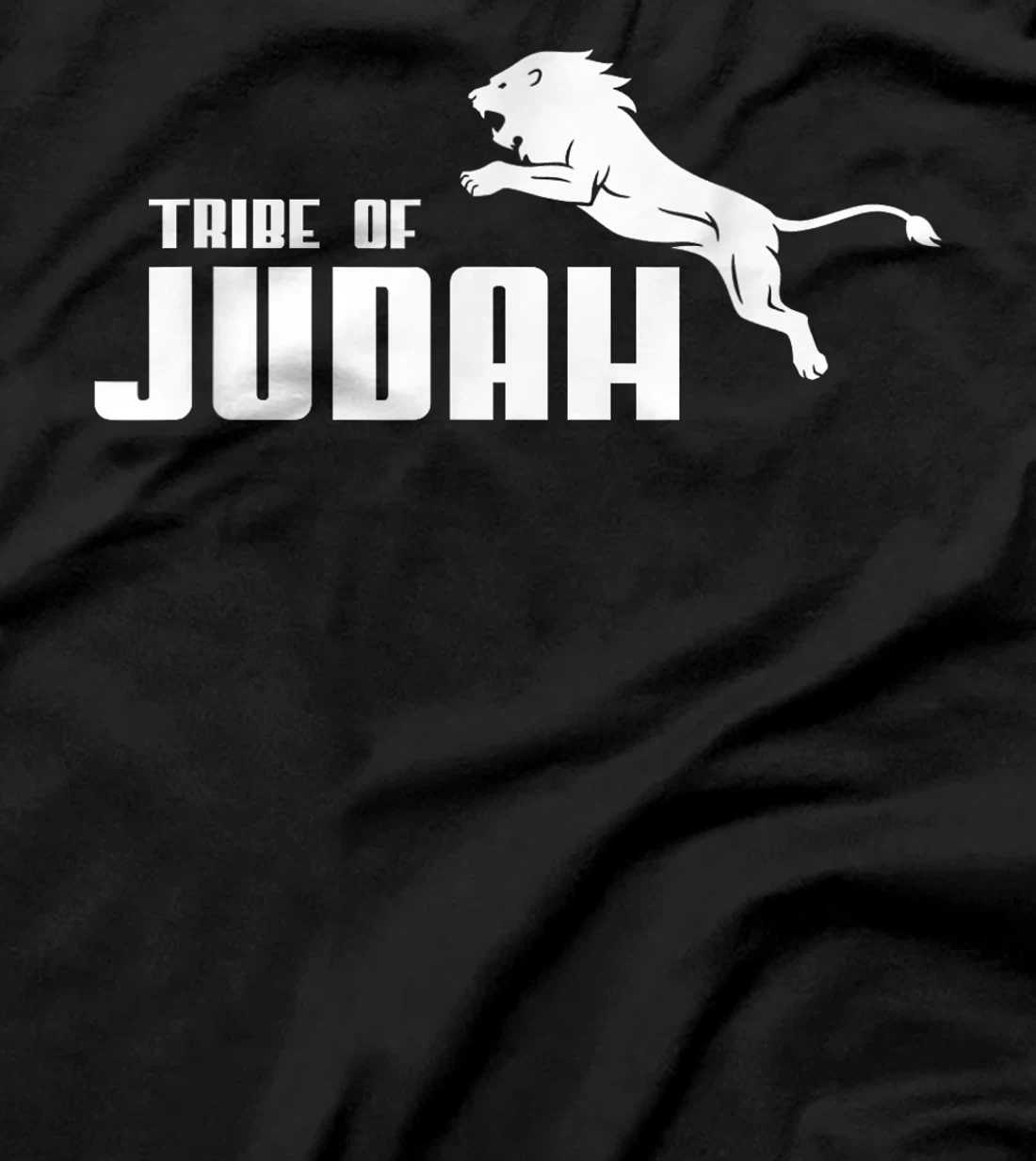 Tribe of Judah Lion Jumping Lion Of Zion Hebrew Israelite T-Shirt