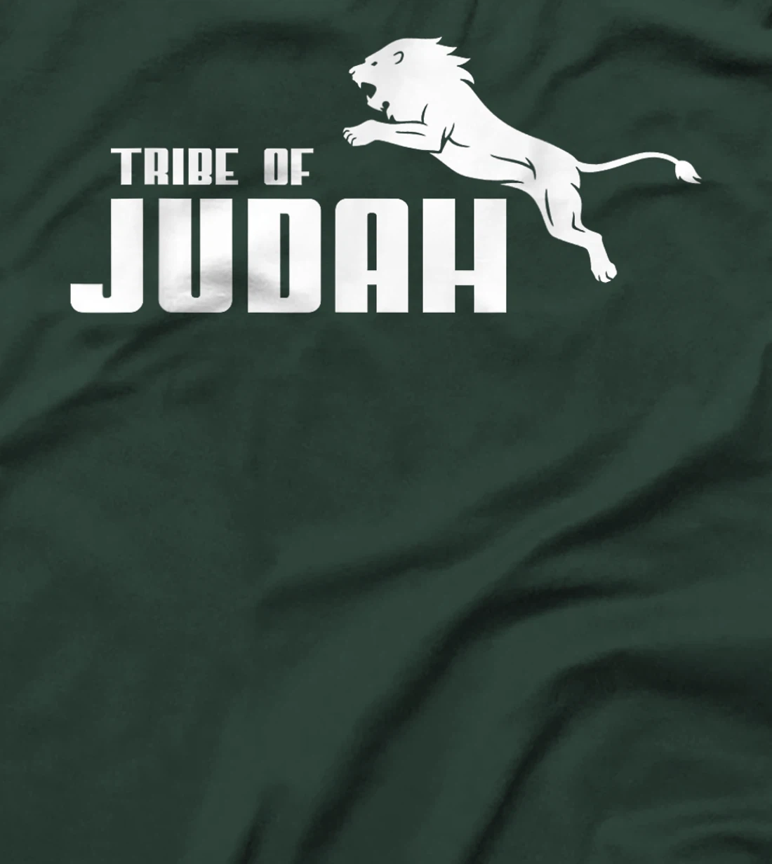 Tribe of Judah Lion Jumping Lion Of Zion Hebrew Israelite T-Shirt
