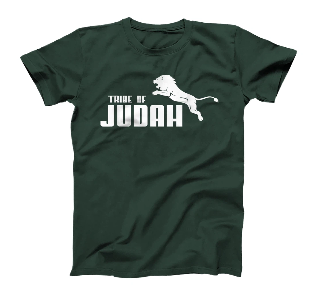 Tribe of Judah Lion Jumping Lion Of Zion Hebrew Israelite T-Shirt