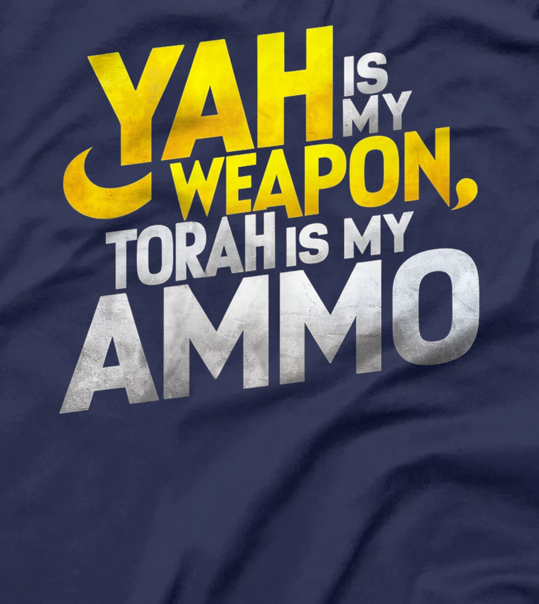 Hebrew Israelite Clothing Yah is My Weapon Judah Torah Premium T-Shirt
