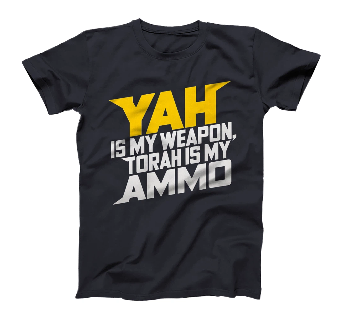 Hebrew Israelite Clothing Yah is My Weapon Judah Torah Premium T-Shirt